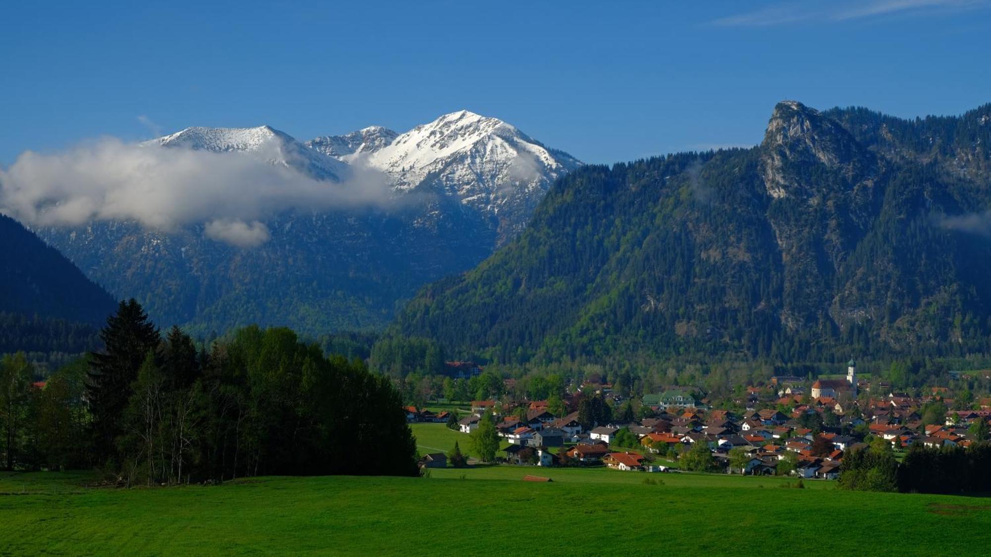 Ferienwohnung Mitteldorf Oberammergau Exterior foto